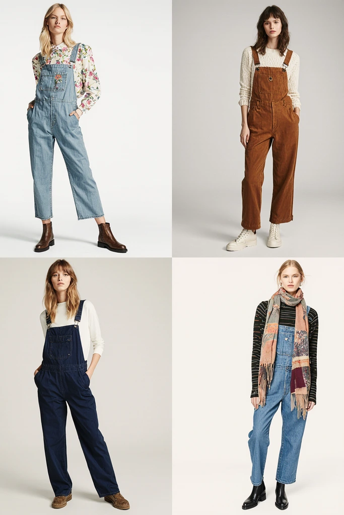 Salopette pour femme style et confort Salopette pour femme style et confort