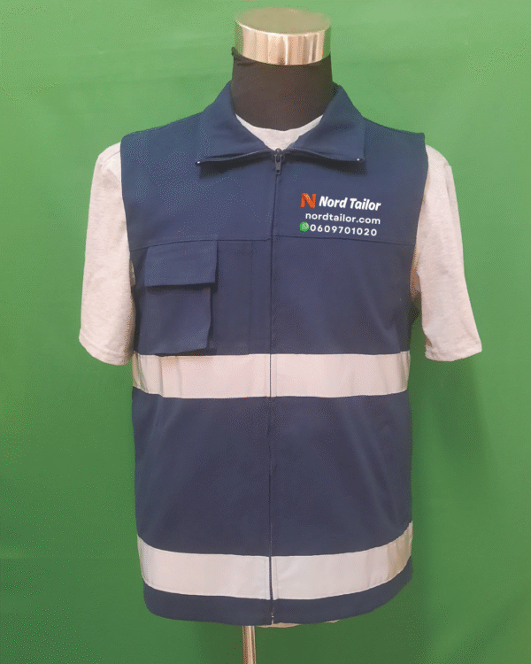 Gilet de Travail Blue Marine