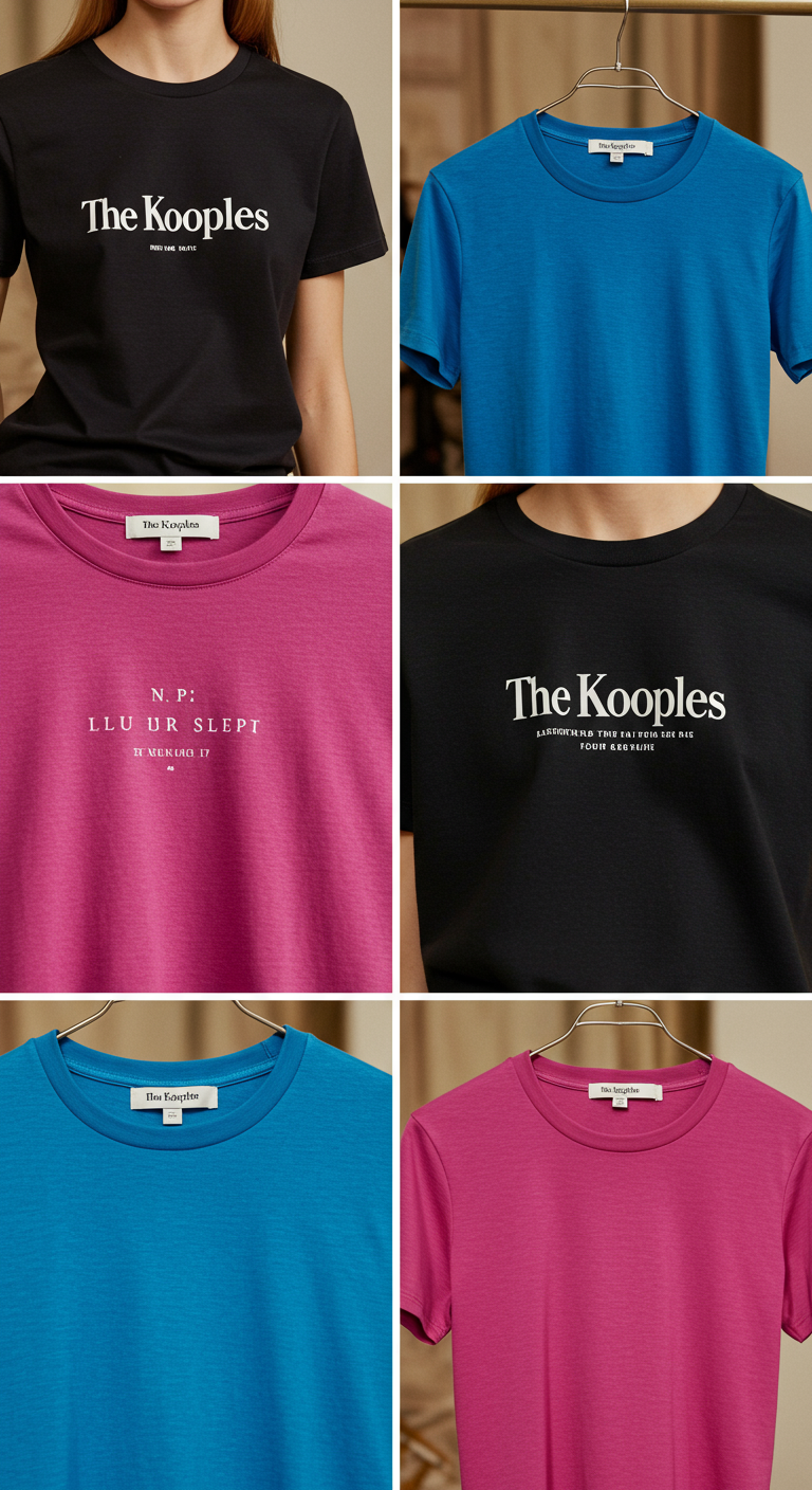 T-Shirt The Kooples Promo – Offres Exclusives t-shirt the kooples promo